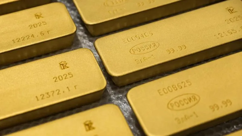 Le prix de l'or franchit pour la première fois depuis le 29 mai la barre des 4 600 $ l'once