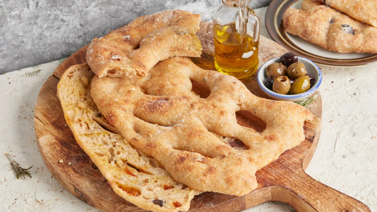 La fougasse du sud de la France existe en bien des formes et saveurs