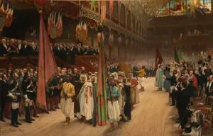Distribution des récompenses à l’Exposition universelle de 1889, par Henri Gervex